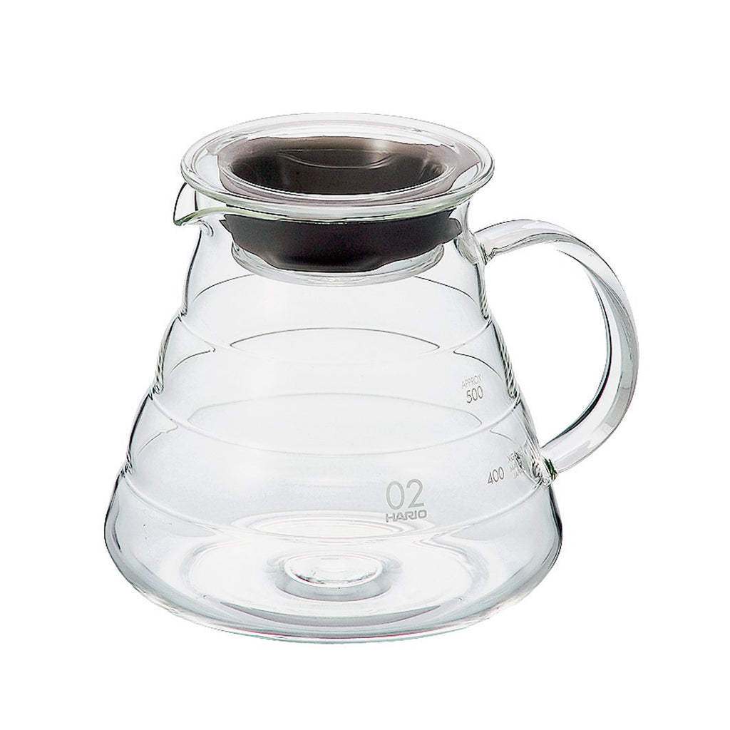 Hario V60 Glass Range Coffee Server (600ml, Clear) - Nomad Coffee Club